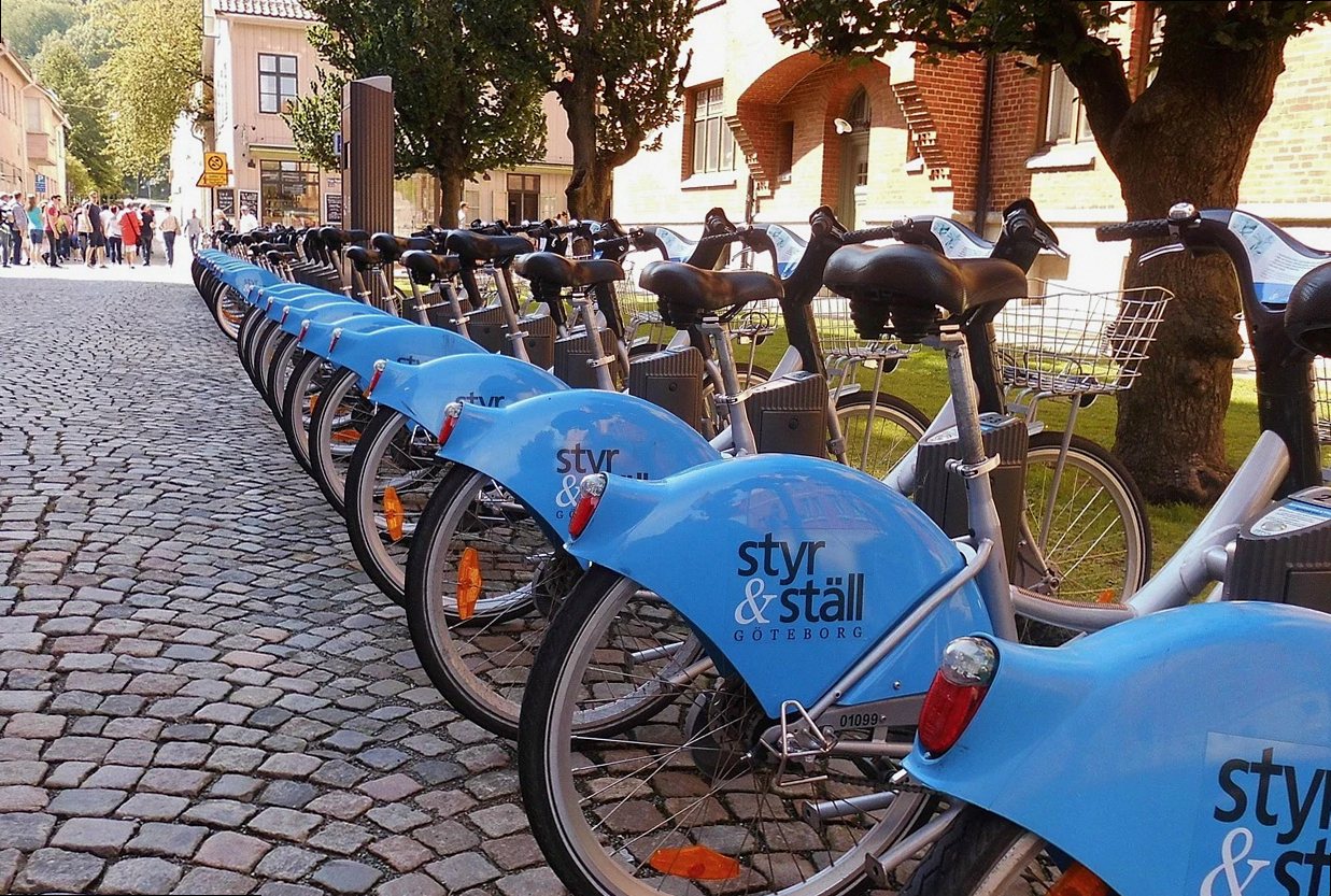 bicycle, bike rental, bike station, lending station, gothenburg, sweden, bike rental, gothenburg, gothenburg, gothenburg